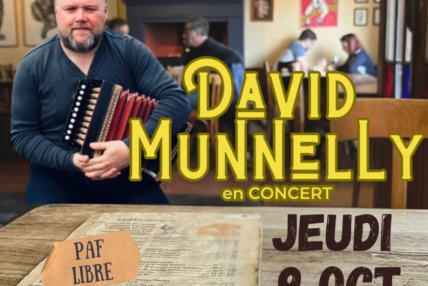 DAVID MUNNELLY 9 OCTOBRE A CASSEL HET KERELSHOF